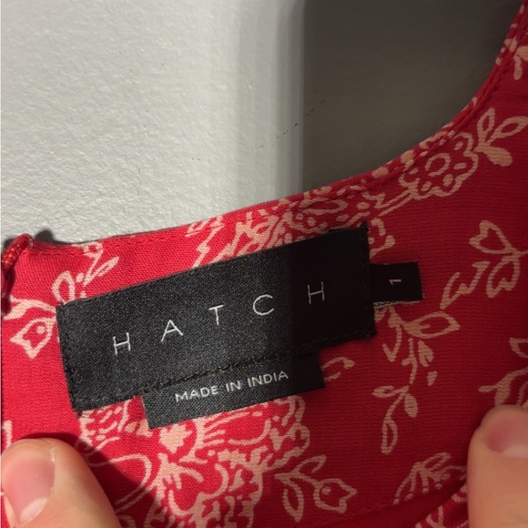 Hatch Maternity The Grace Flutter Sleeve Mini Dress Size Small - Picture 5 of 5